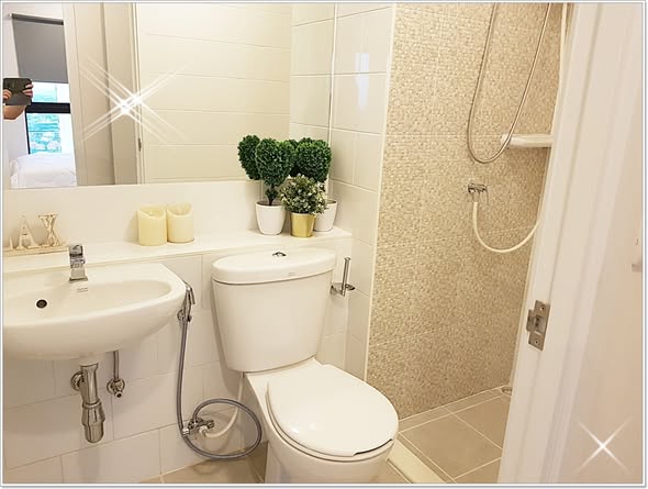 bathroom of Plum Condo Central Station Phase 2