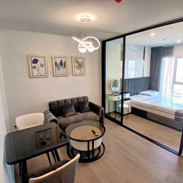 living room and bedroom of Regent Home Bangna (รีเจ้นท์โฮม บางนา)