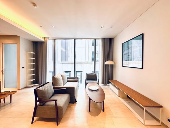 living room of Saladaeng Residences