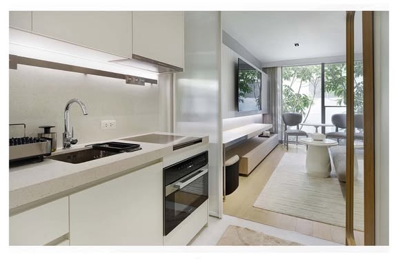 bathroom and kitchen of SCOPE Promsri