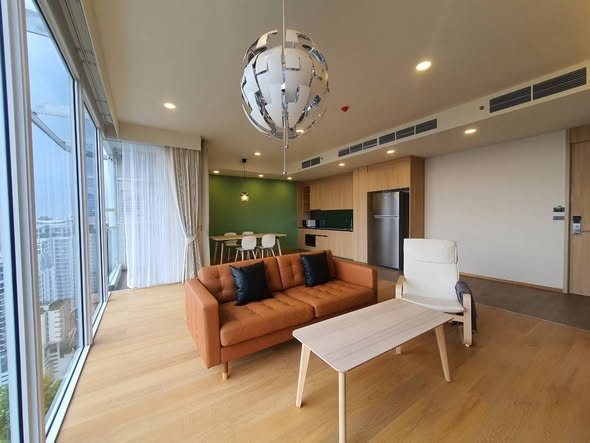 living room of Siamese Exclusive Sukhumvit 42