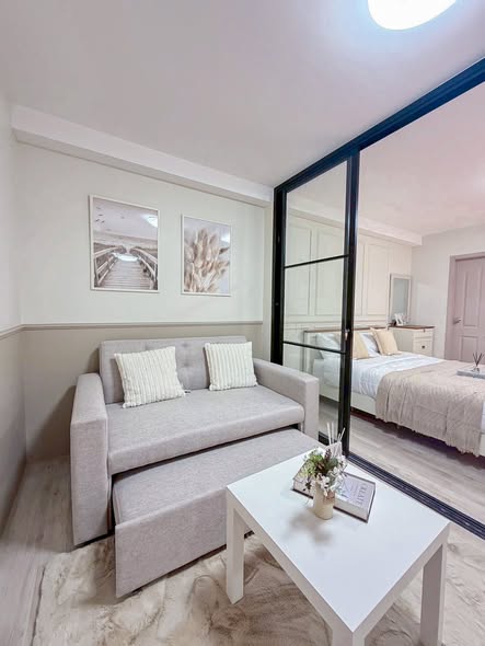 bedroom and living room and room interior of Supalai Lagoon Condo B