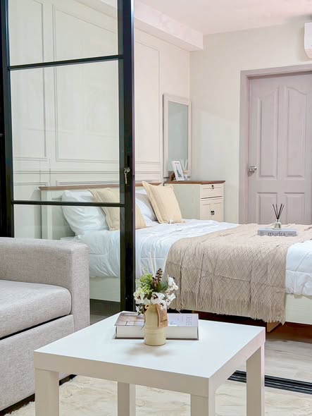 living room and bedroom and room interior of Supalai Lagoon Condo B