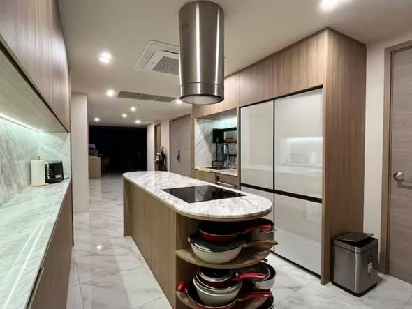 kitchen of Supalai Riva Grande Rama 3 ศุภาลัย ริวา แกรนด์ พระราม 3