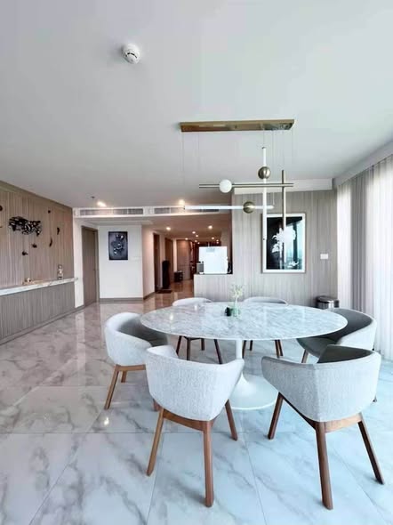 living room and room interior of Supalai Riva Grande Rama 3 ศุภาลัย ริวา แกรนด์ พระราม 3