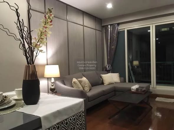 living room and bedroom of The Address Chidlom