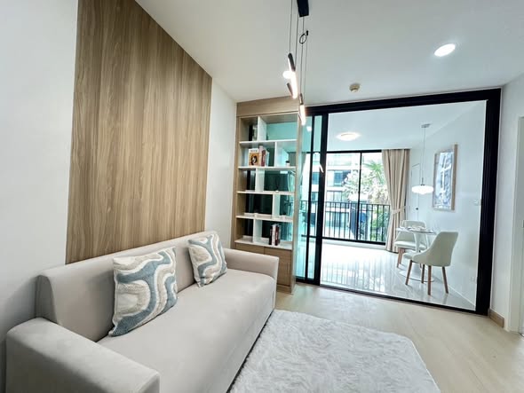 living room and room interior of THE BASE Chaengwattana