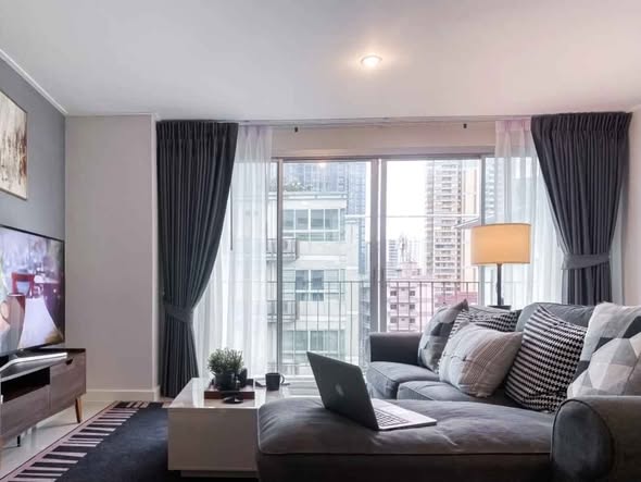 living room of The Clover