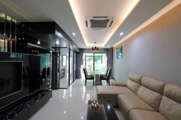 living room of The Landmark เอกมัย รามอินทรา