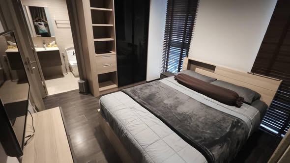 bedroom of THE LINE Asoke-Ratchada