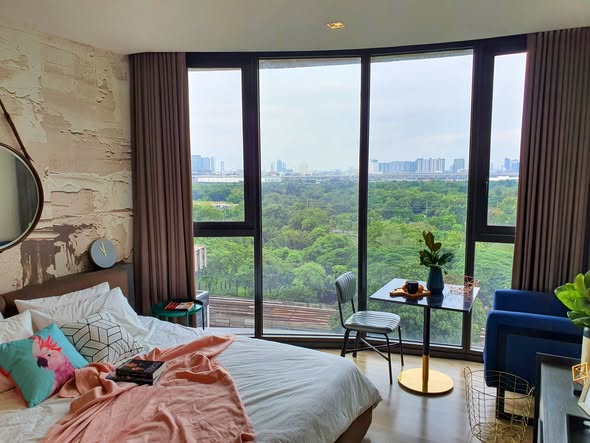 bedroom of THE LINE Jatujak-Mochit