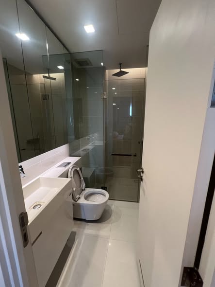 room interior and bathroom of The Saint Residences