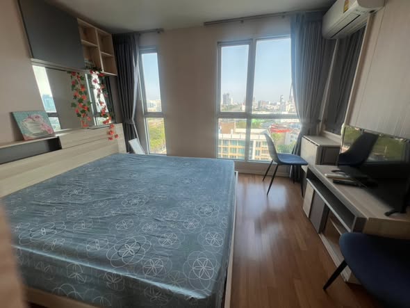 bedroom of The Selected Kaset-Ngamwongwan by LPN