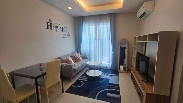 bedroom of Thru Thong Lor