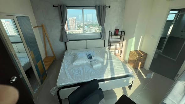 bedroom of ASAKAN Tower Srinagarindra