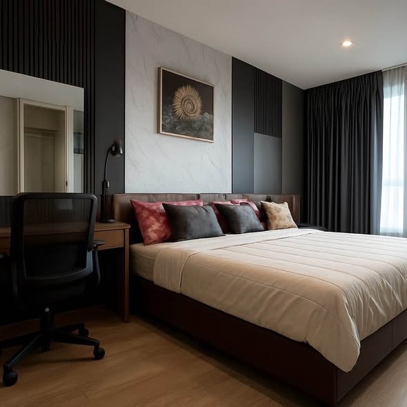 bedroom of ปริญดาอพาร์ทเมนท์