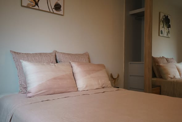 bedroom of Blossom Condo Sathon-Charoen Rat