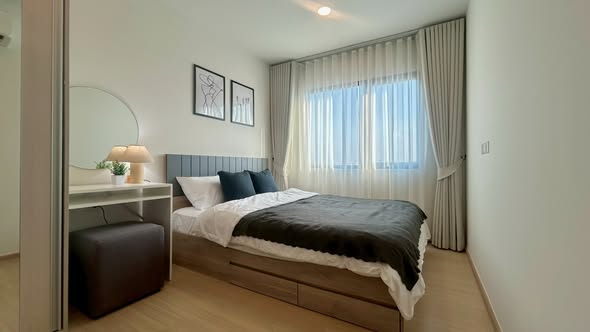 bedroom of Chewathai Hallmark Ladprao – Chokchai 4 Phase 2