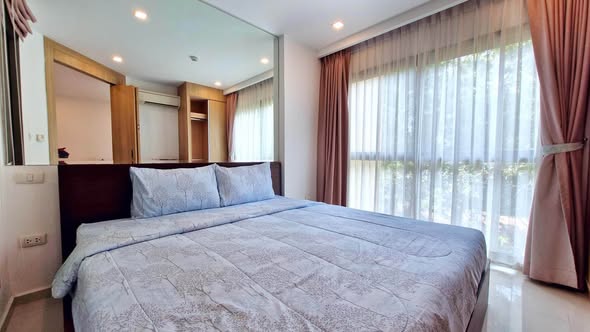 bedroom of City Garden Tropicana Condominium : ซิตี้ การ์เด้น ทรอปิคาน่า คอนโดมิเนียม