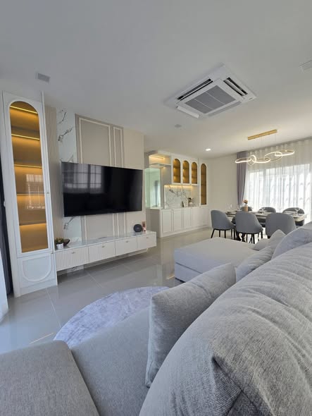 living room of Golden Neo, Sukhumvit LaSalle