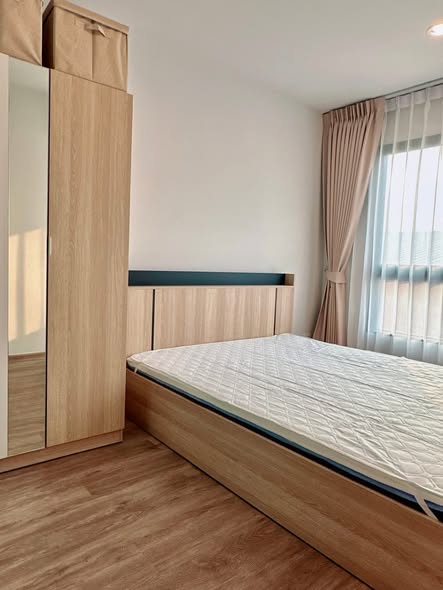 bedroom and room interior of HI Kaset-Sena Nikhom Station by AOS