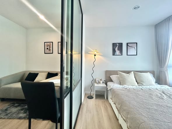 bedroom of iCondo Activ Pattanakarn