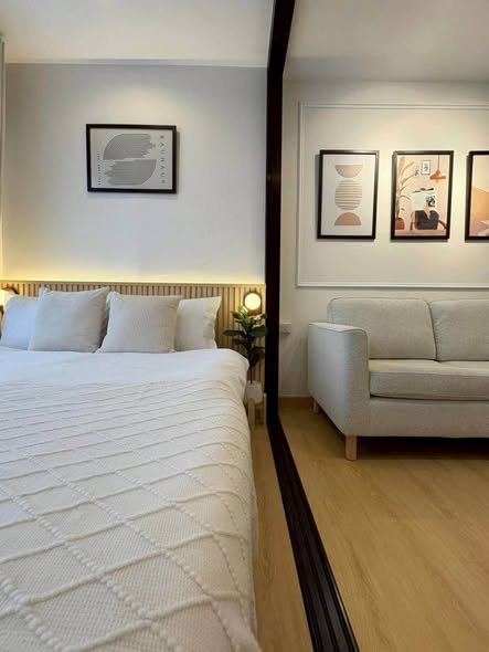 bedroom of Ideo Sathon-Tha Phra