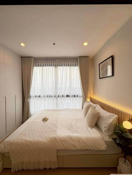 bedroom of Ideo Sathon-Tha Phra