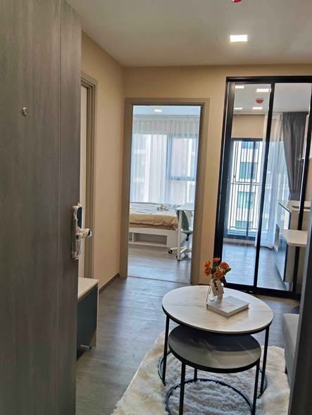 bedroom of Kave Wonderland Sales Gallery