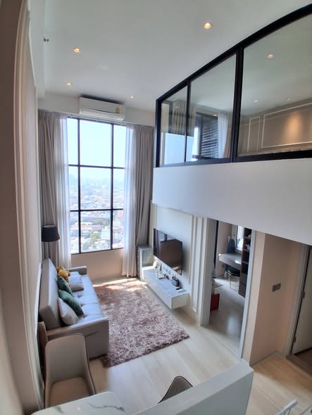 bedroom and living room and room interior of KnightsBridge Prime Sathon