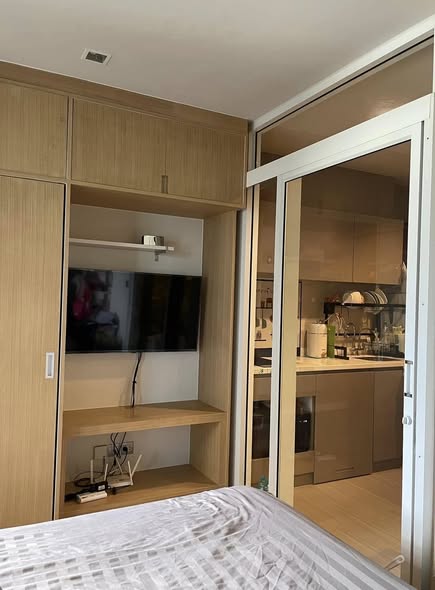 bedroom and room interior of Life Asoke – Rama 9