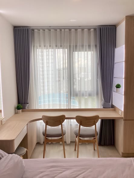 bedroom and bathroom of Life พหลฯ-ลาดพร้าว | Life Phahon-Ladprao | First Class Living in The Heart of Ladprao