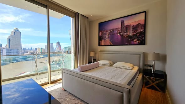 bedroom of Magnolias Waterfront Residences