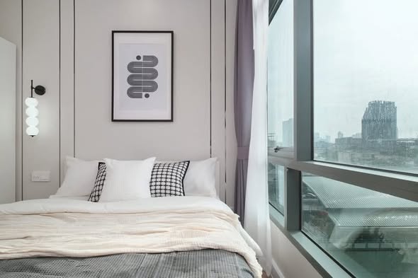 bedroom of Metro Sky Prachachuen