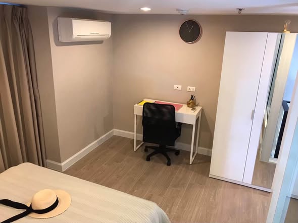 bedroom and room interior of Metro Sky Prachachuen