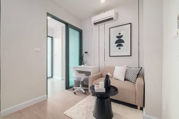 living room and room interior of Metro Sky Prachachuen