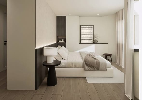 bedroom of Nakornping Condominium