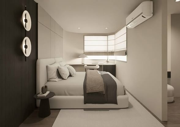 bedroom of Nakornping Condominium