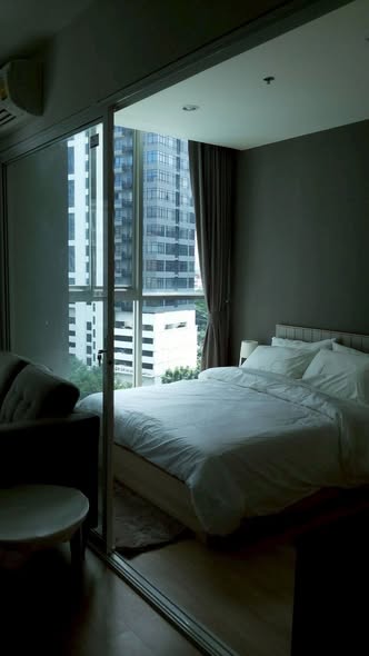 bedroom of Noble Revolve Ratchada 1