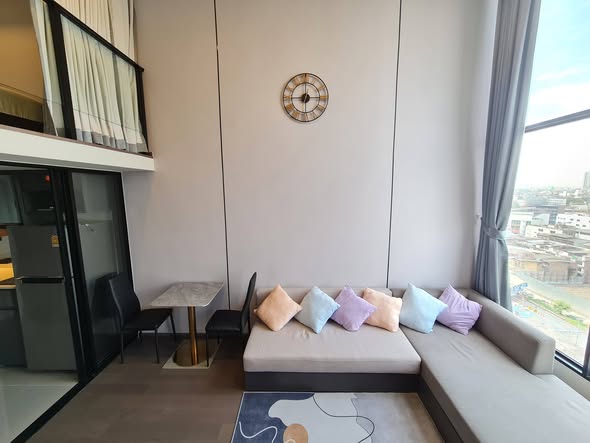 bedroom and living room of Park Origin Chula-Sam Yan