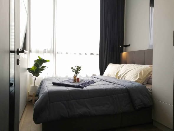 bedroom of Park​ Origin​ Phaya Thai