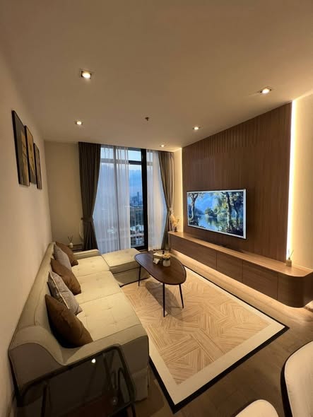 living room of Park Origin Phrom Phong