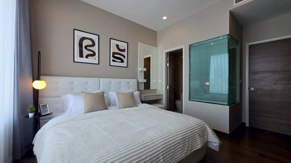 bedroom of Q Asoke