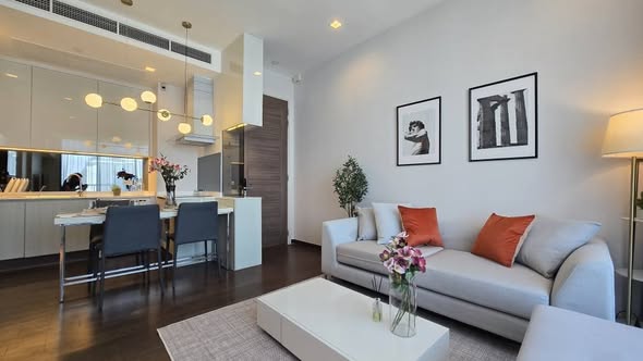living room of Q Asoke