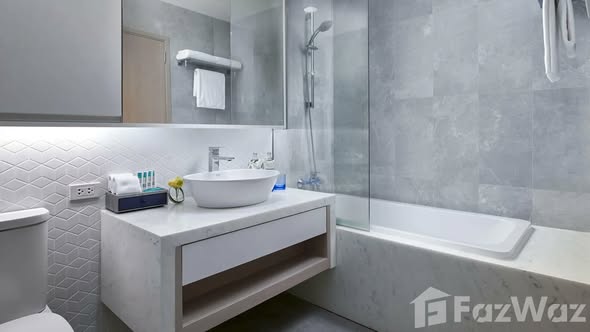 bathroom of Shama Lakeview Asoke Bangkok