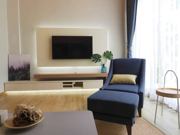 living room and room interior of Siamese Blossom@ Fashion