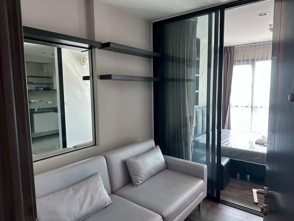 bedroom and room interior of THE BASE Park West – Sukhumvit 77