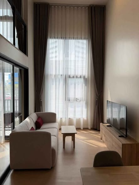 living room and room interior of The Base Urban Rama9