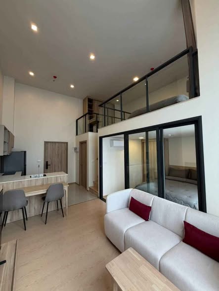 living room and room interior of The Base Urban Rama9