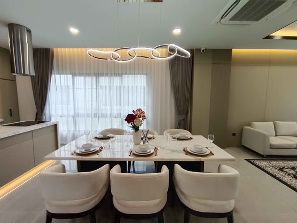 living room and room interior of THE CITY บางนา2 | THE CITY BANGNA 2 BY AP THAI